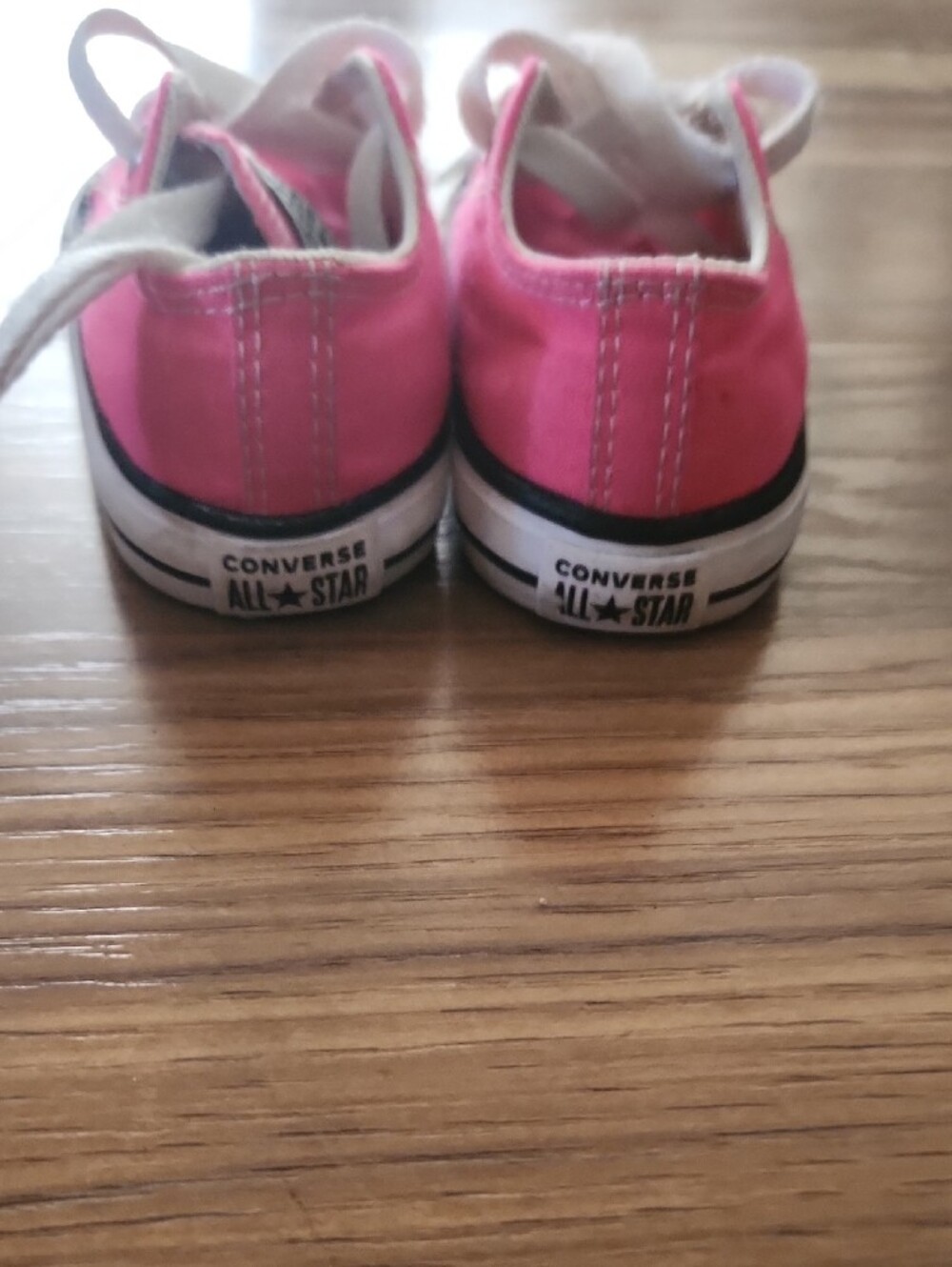 Converse Kids Pink Canvas Low-Top Sneakers - Picture 4 of 5